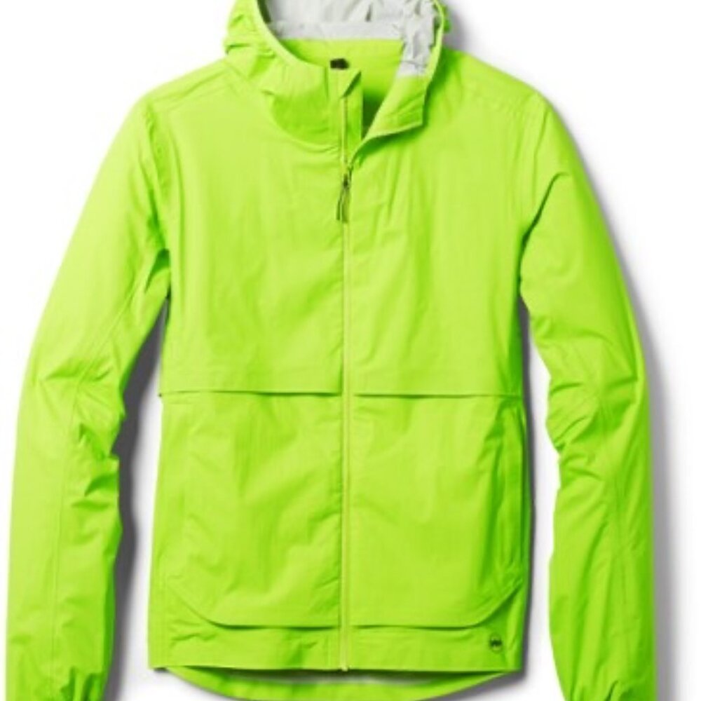 Janji Women's Rainrunner Pack Jacket, size Medium, S U P E R G L O W - Picture 3 of 14